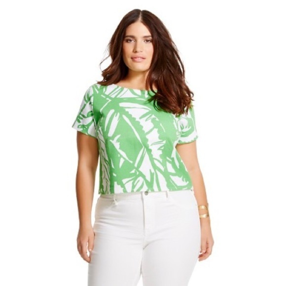 Lilly Pulitzer for Target Tops - Lilly Pulitzer Boom Boom Ponte Crop Top